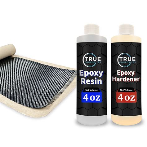 real carbon fiber epoxy resin kit